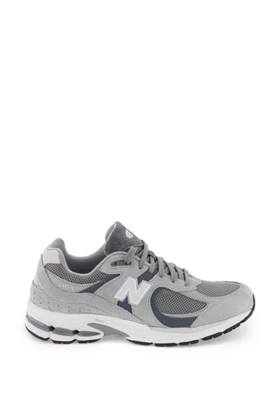 New Balance 2002r Suede And Mesh Trainers In Steel/silver