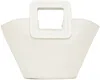 Staud Shirley Mini Bucket Bag Paper In White