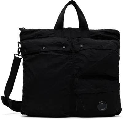 C.p. Company Nylon B Tote Bag In Black