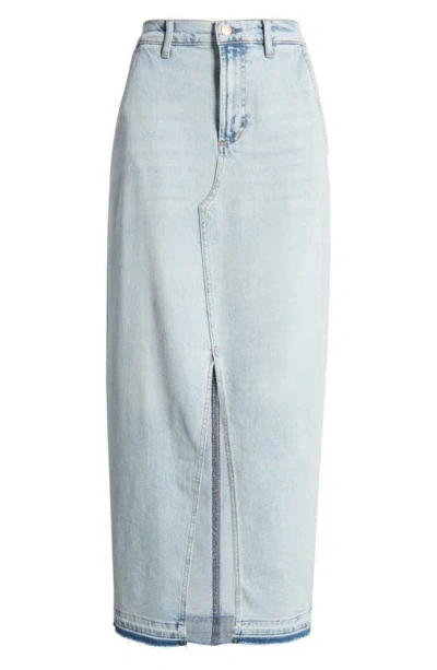 Rails Manhattan Denim Maxi Skirt In Reef