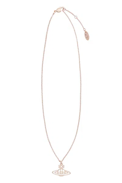 Vivienne Westwood Necklace With Pendant In Copper