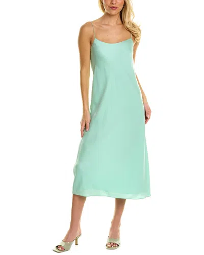 Vince Layered Cami Midi Dress In Green