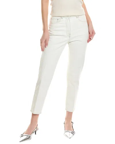 Peserico White Straight Jean