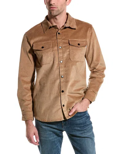 Sovereign Code Fresh Corduroy Shirt In Brown