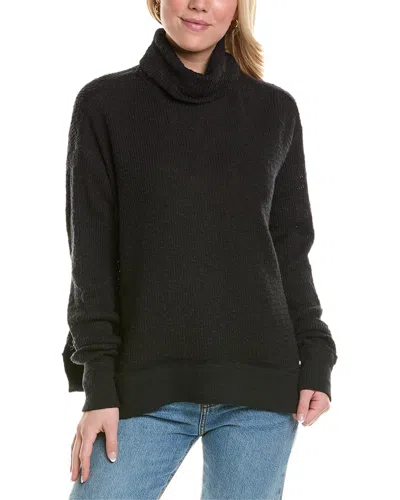 Free People Tommy Turtleneck Pullover In Black