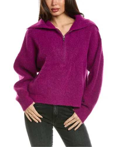 Electric & Rose Womens Marin Wool & Alpaca-blend Pullover, S, Pink