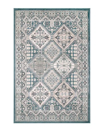 Nuloom Vintage Tile Becca Rug In Blue