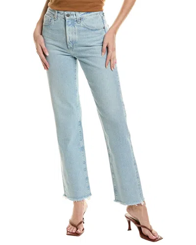 Ag Jeans Alexxis High-rise Vinte Fit Straight Leg Jean In Blue