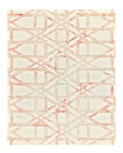 Verlaine Marengo Geometric Patterned Wool Rug