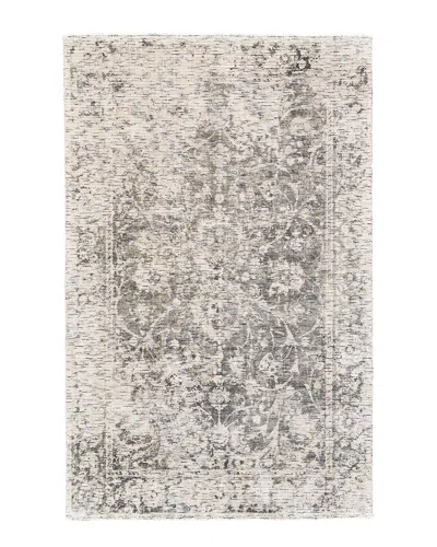 Verlaine Michener Distressed Ornamental Wool Rug