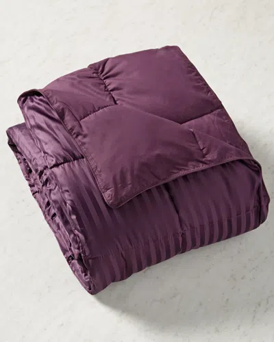 Superior All-season Reversible Down Alternative Blanket In Purple