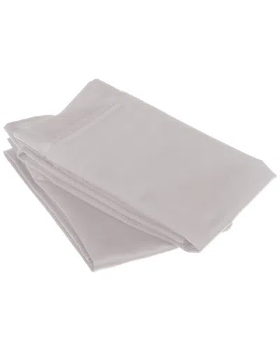 Superior 1000 Thread Count Solid Pillowcase Set In Platinum