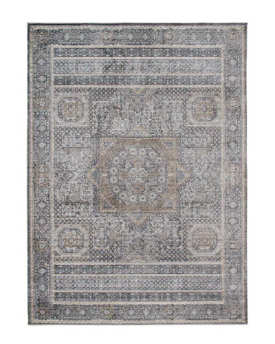 Ar Rugs Fairmont Quinn Transitional Rug In Charcoal