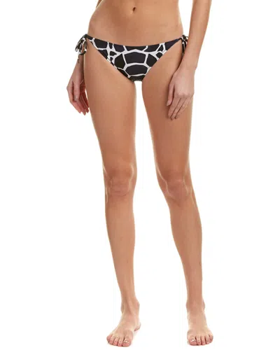 Vilebrequin Printed Bikini Bottom In Black
