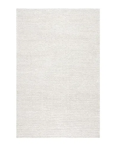 Nuloom Chunky Woolen Cable Hand Woven Rug