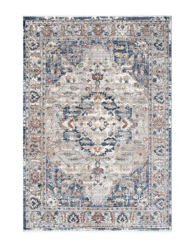 Nuloom Josephine Winged Cartouche Rug In Grey