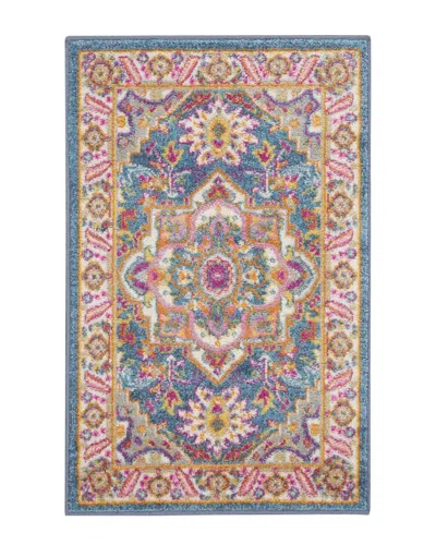 Nourison Passion Rug In Teal
