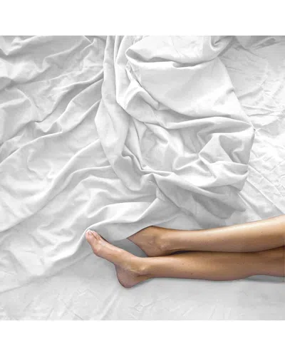Pillow Guy Luxe Tencel Sheet Set In White