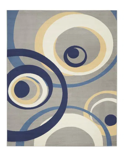 Nourison Grafix Rug In Grey