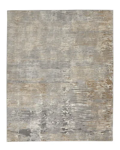 Nourison Solace Rug In Grey