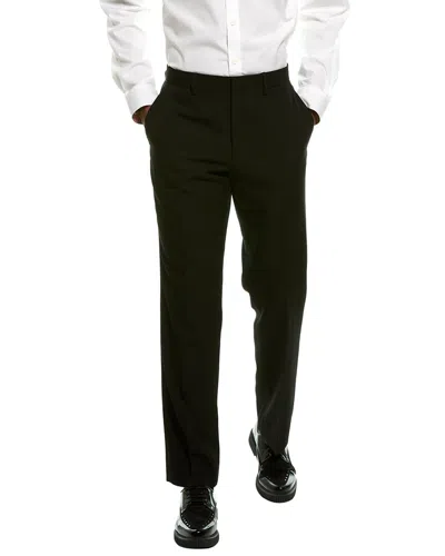 Burberry Wool Pant In Black