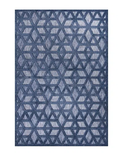 Jonathan Y Ibiza Talaia Indoor/outdoor Rug In Navy