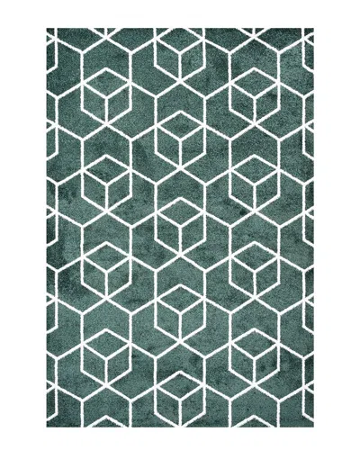 Jonathan Y Supersoft Modern Contemporary Rug In Green