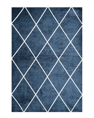 Jonathan Y Supersoft Cole Contemporary Rug In Navy