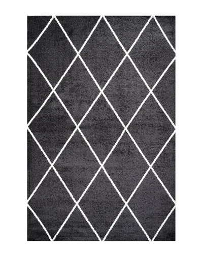 Jonathan Y Supersoft Cole Contemporary Rug In Black