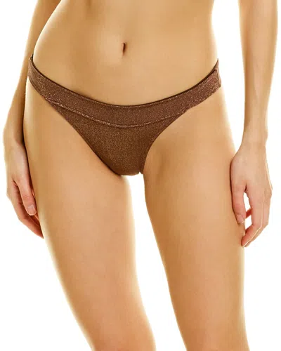 Revel Rey Elliot Bikini Bottom In Brown