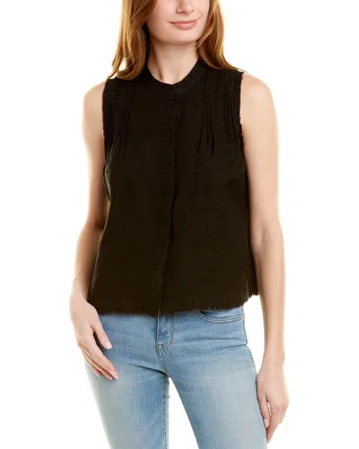 Burning Torch Marfa Silk-blend Shirt In Black