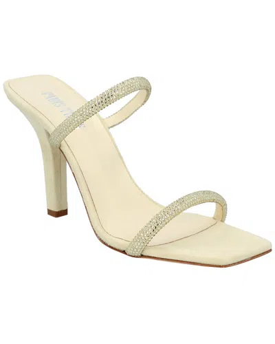Paris Texas Holly Linda Leather Mule In White