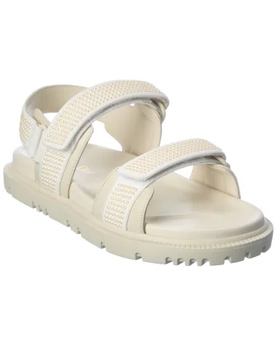 Dior Act Leather Sandal In White