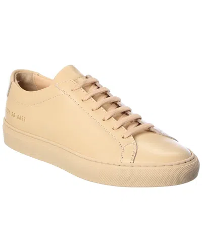 Common Projects Original Achilles Leather Sneaker In Brown