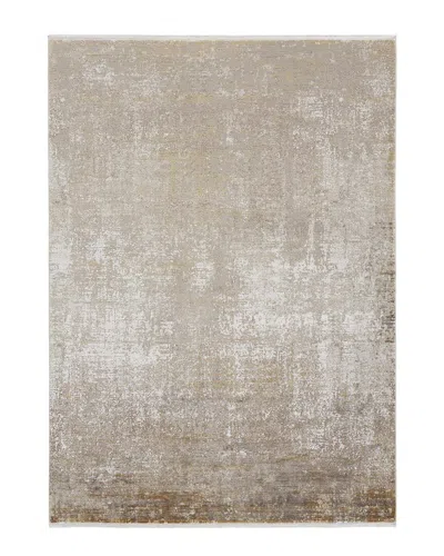 Verlaine Lindstra Gradient Watercolor Rug In Taupe