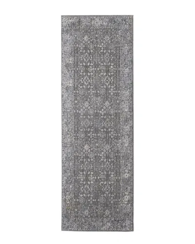 Verlaine Sybil Transitional Oriental Style Rug In Grey