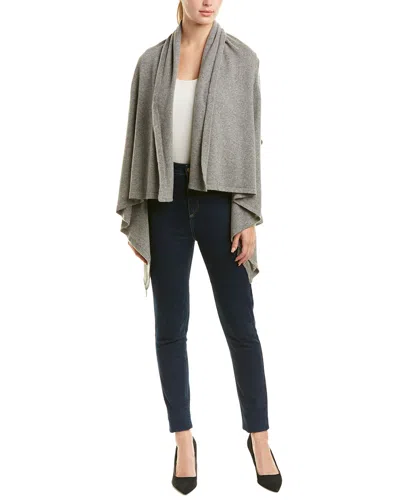 Portolano Cashmere Cardigan In Grey