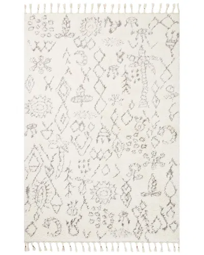 Justina Blakeney X Loloi Loloi  Ronnie Hand-tufted Rug In Charcoal