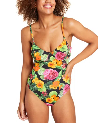 Andie The Bermuda Flat One-piece Tankini In Nocolor