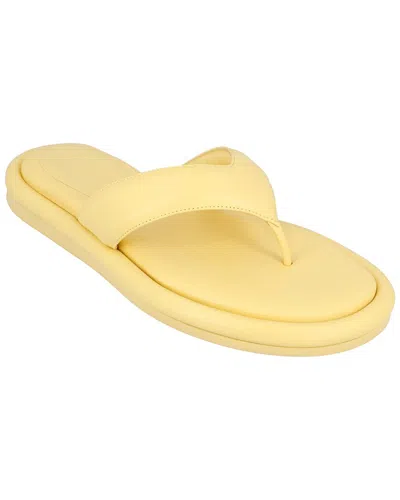 Gia Borghini Couture Leather Sandal In Yellow