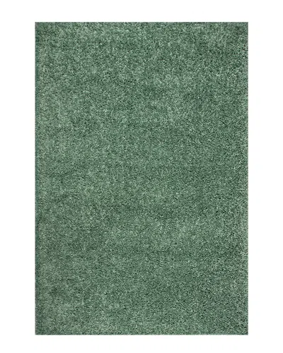Nuloom Kara Solid Shag Green Rug