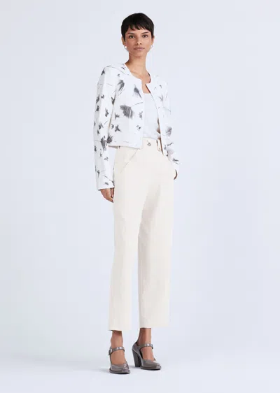 Derek Lam Peirson Utility Trousers In White