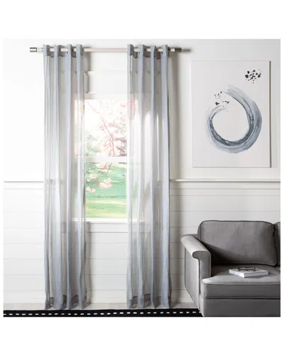 Safavieh Kannon 52x84 Window Panel In Grey
