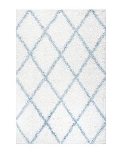 Nuloom Shanna Shaggy Rug In Blue