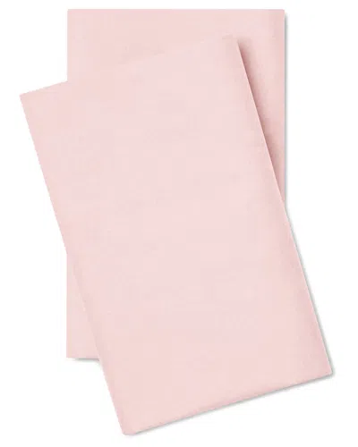 Pillow Gal Luxe Soft & Smooth 100% Tencel Pillow Case Set In Pink