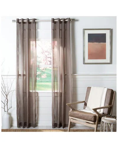 Safavieh Kannon 52x84 Window Panel In Brown
