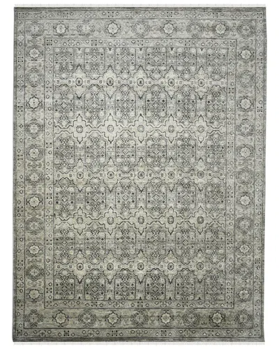 Ar Rugs Amerson Hand-knotted Rug In Gray