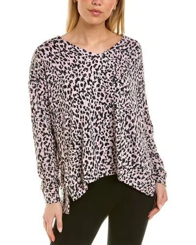 Donna Karan Sleepwear Sleep Top In Pink