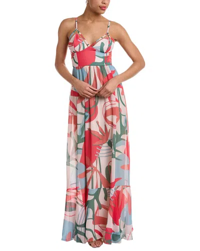 Patbo Bustier Maxi Dress In Pink