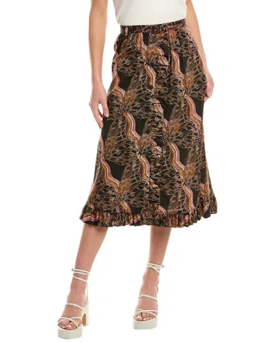 Temperley London Butterfly Skirt In Black